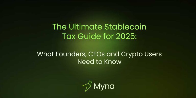 The Ultimate Stablecoin Tax Guide for 2025: What Founders, CFOs and Crypto Users Need to Know
